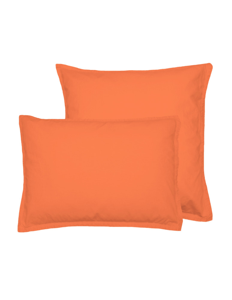 Lot de 2 taies d'oreiller en coton...