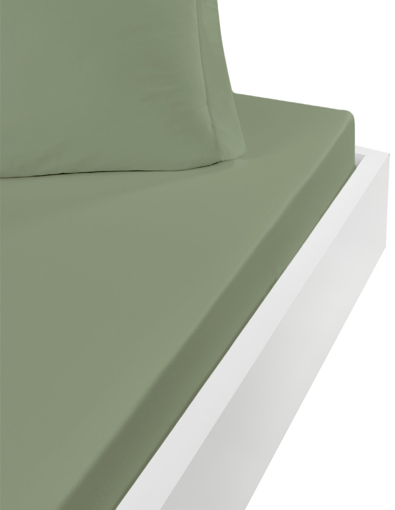 Drap housse en coton bonnet 30cm STUDIO