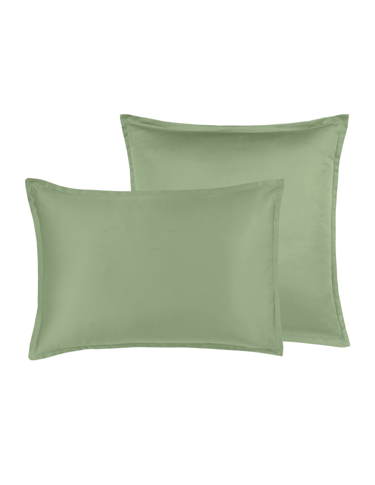 Lot 2 taies d'oreiller unie... 2