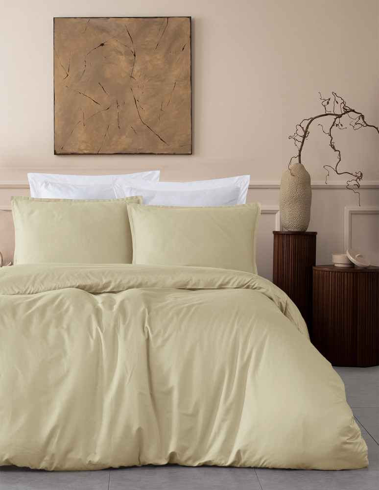 Lot 2 taies d'oreiller unie satin de...