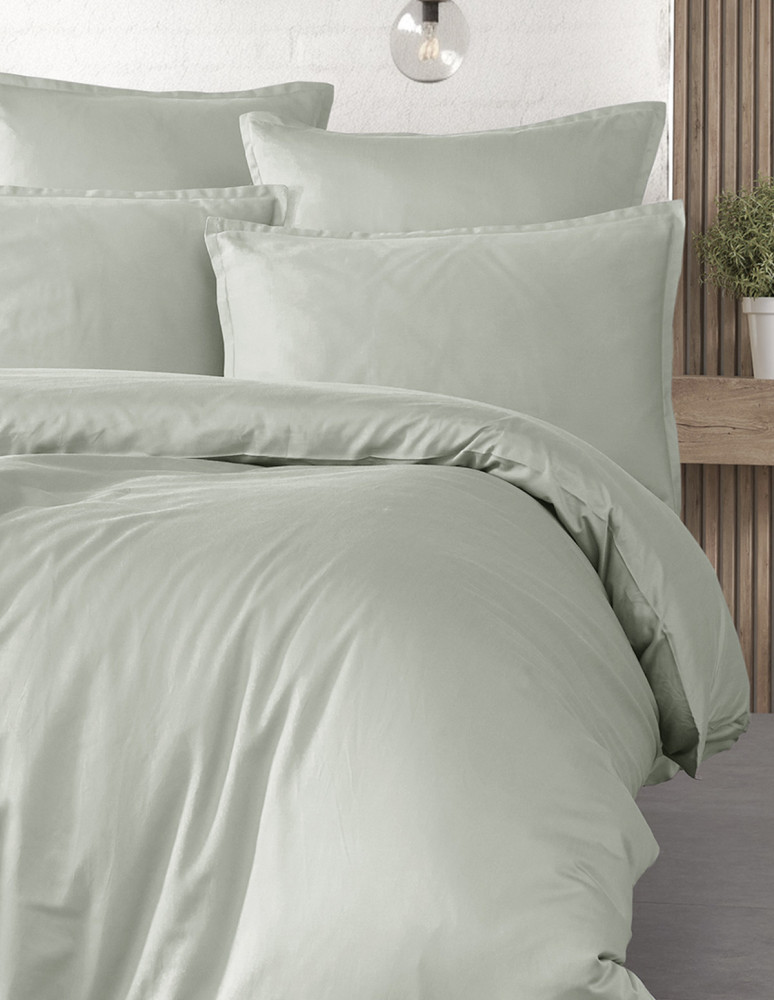 Housse de couette satin coton- tencel...