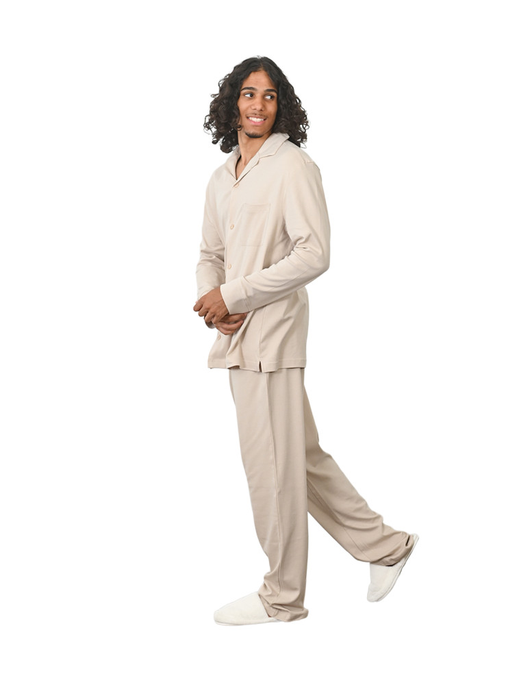 Pyjama unisexe chemise + pantalon YALE