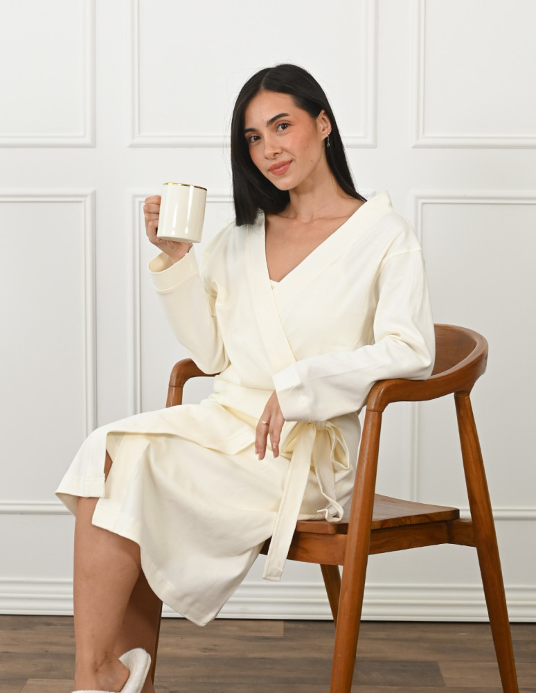 Robe de Chambre femme croisée SAVANNAH