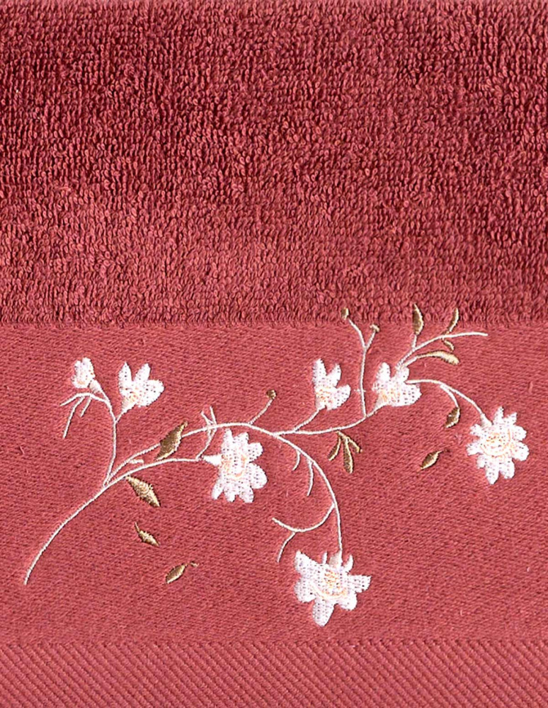 Serviette 50x100cm Brodée ELISE