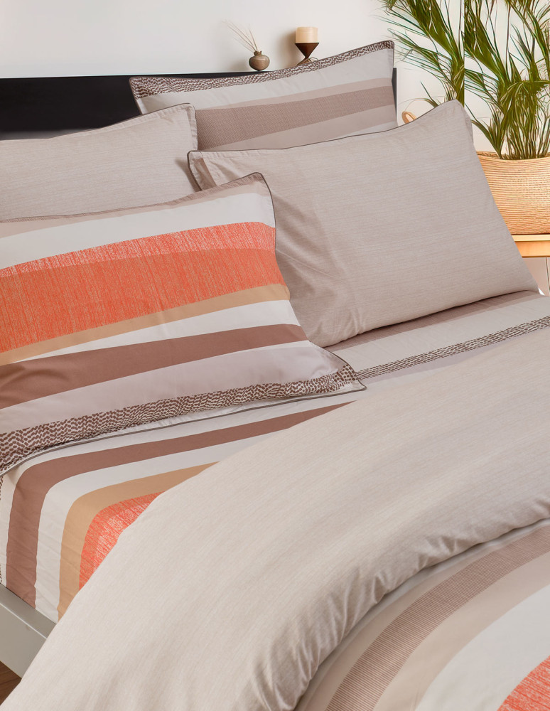 Housse de couette percale YAKOUBA