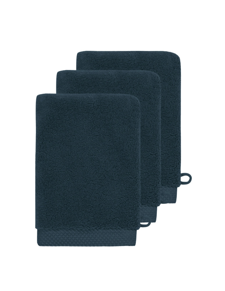 3 gants de toilette Zéro Twist...
