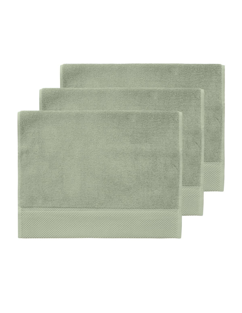 3 grandes serviettes d'invité Zéro...