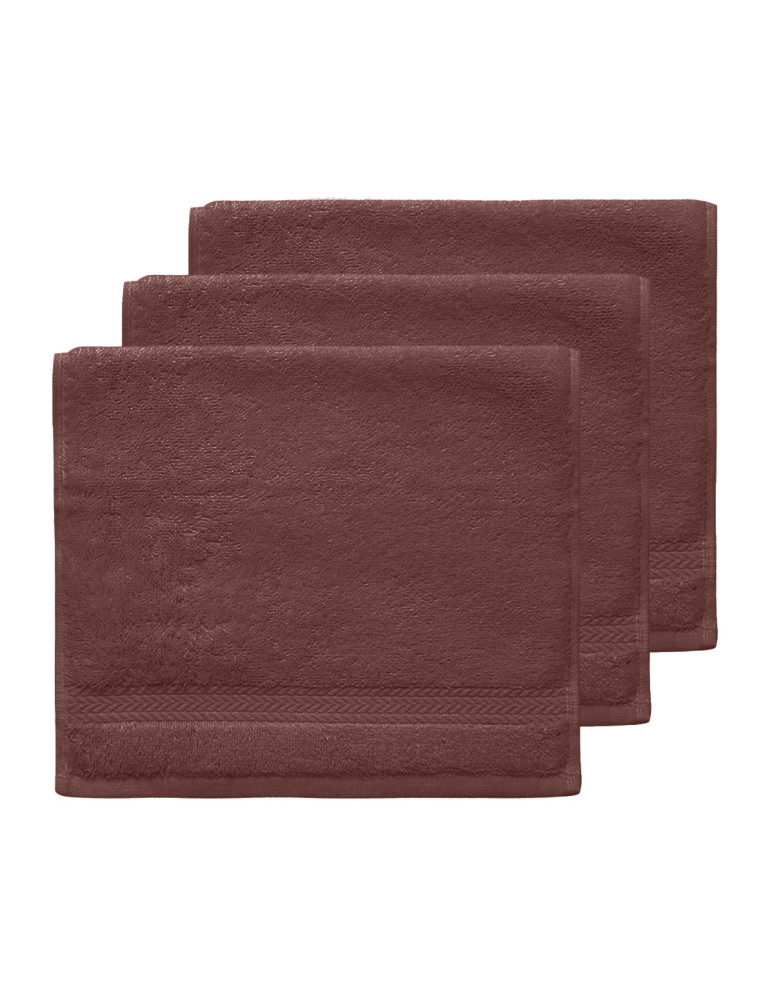 Lot de 3 serviettes invité 550gr/m²...
