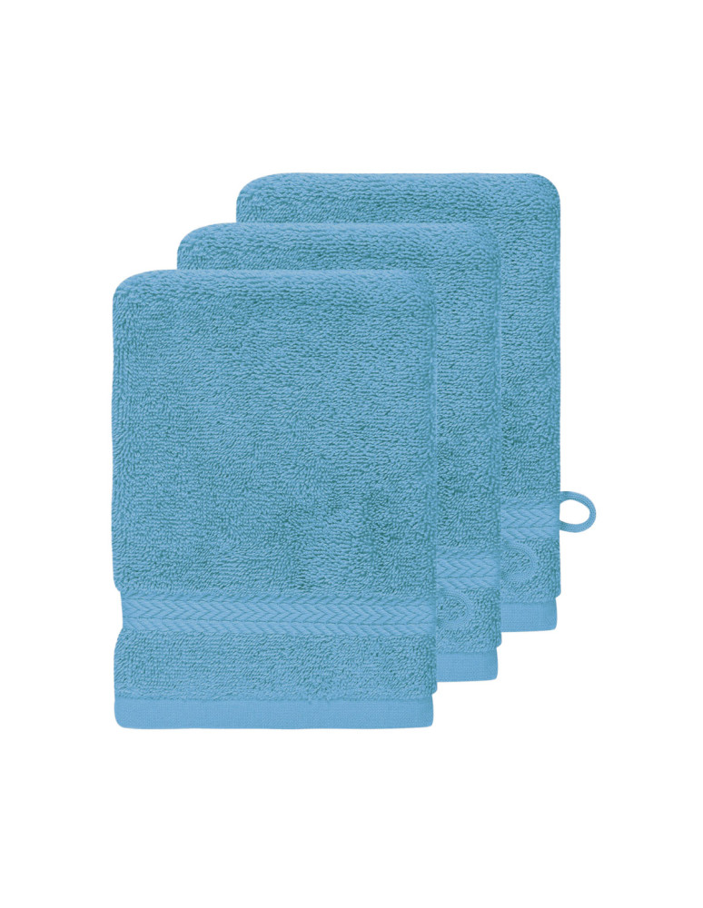Lot de 3 gants de toilette 550gr/m²...