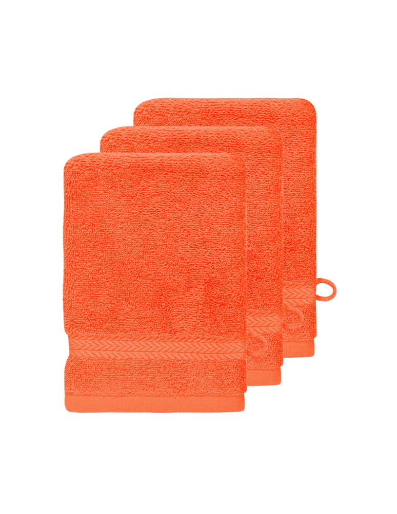 Lot de 3 gants de toilette 550gr/m²...