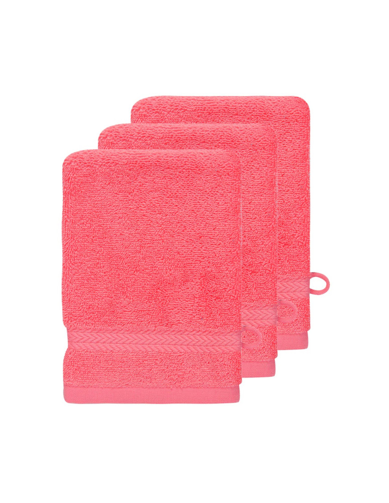 Lot de 3 gants de toilette 550gr/m²...