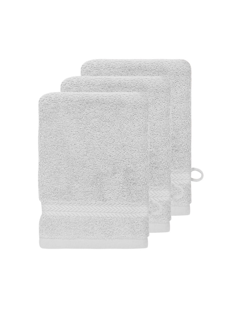 Lot de 3 gants de toilette 550gr/m²...