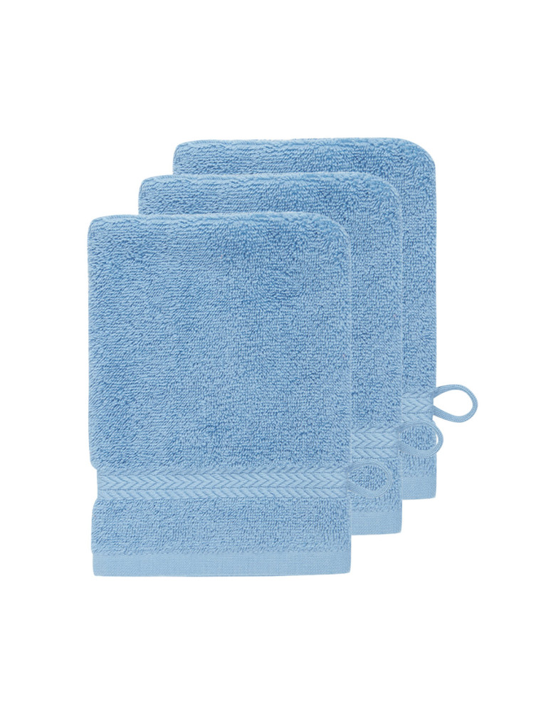 Lot de 3 gants de toilette 550gr/m²...