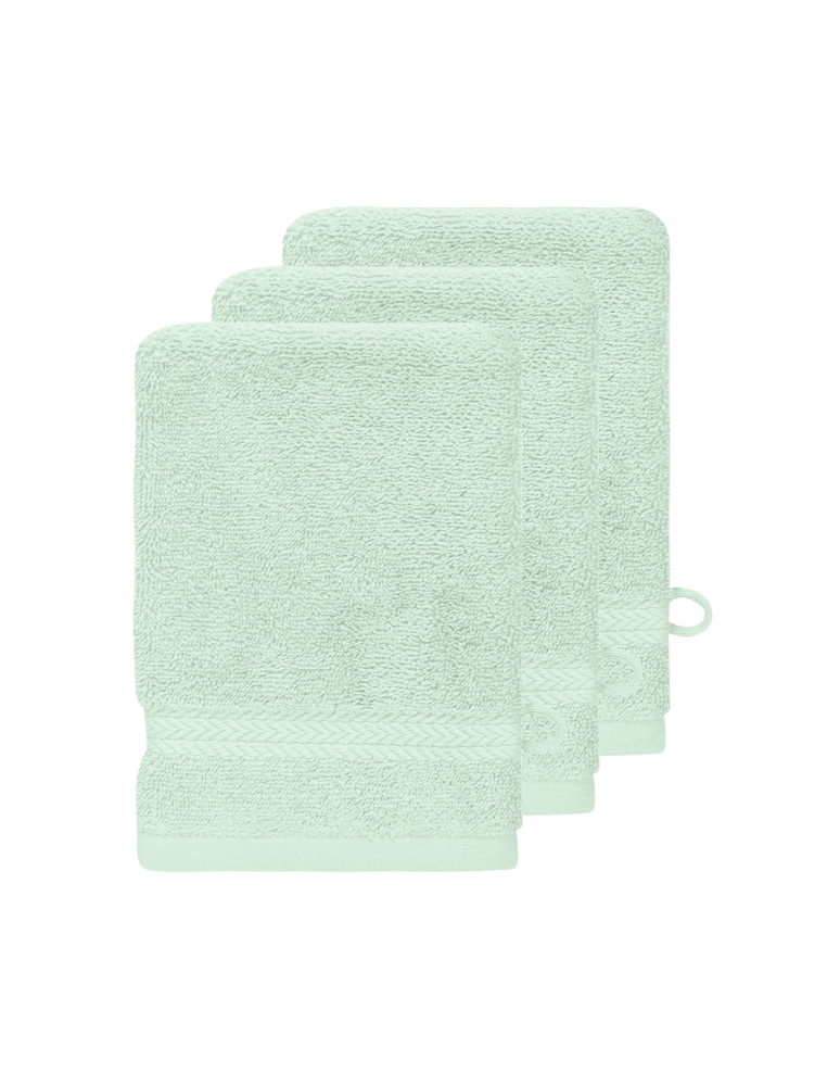 Lot de 3 gants de toilette 550gr/m²...