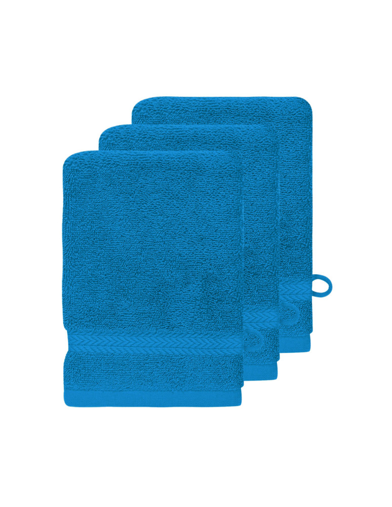 Lot de 3 gants de toilette 550gr/m²...