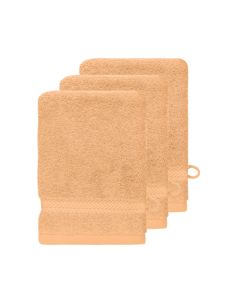 Lot de 3 gants de toilette 550gr/m²...