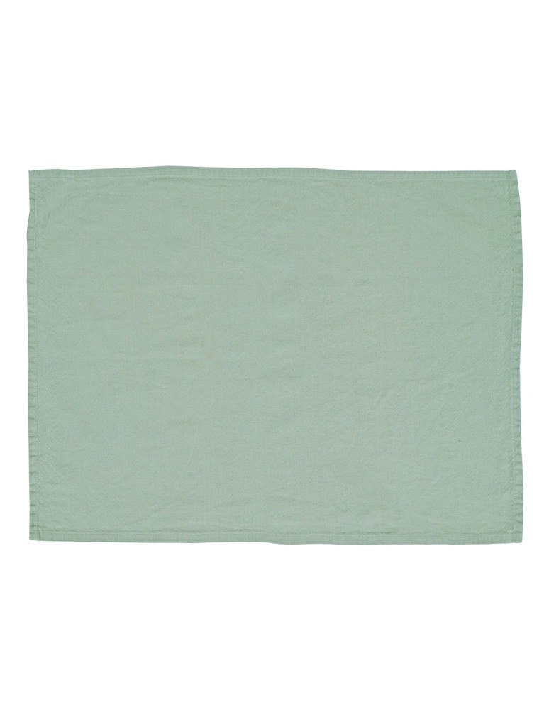 Lot de 3 torchons coton/lin unis SOFT...