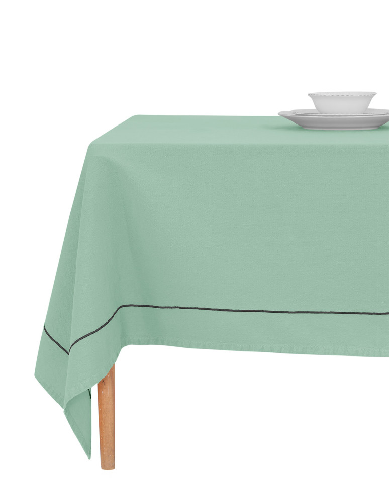 Nappe coton/lin uni...