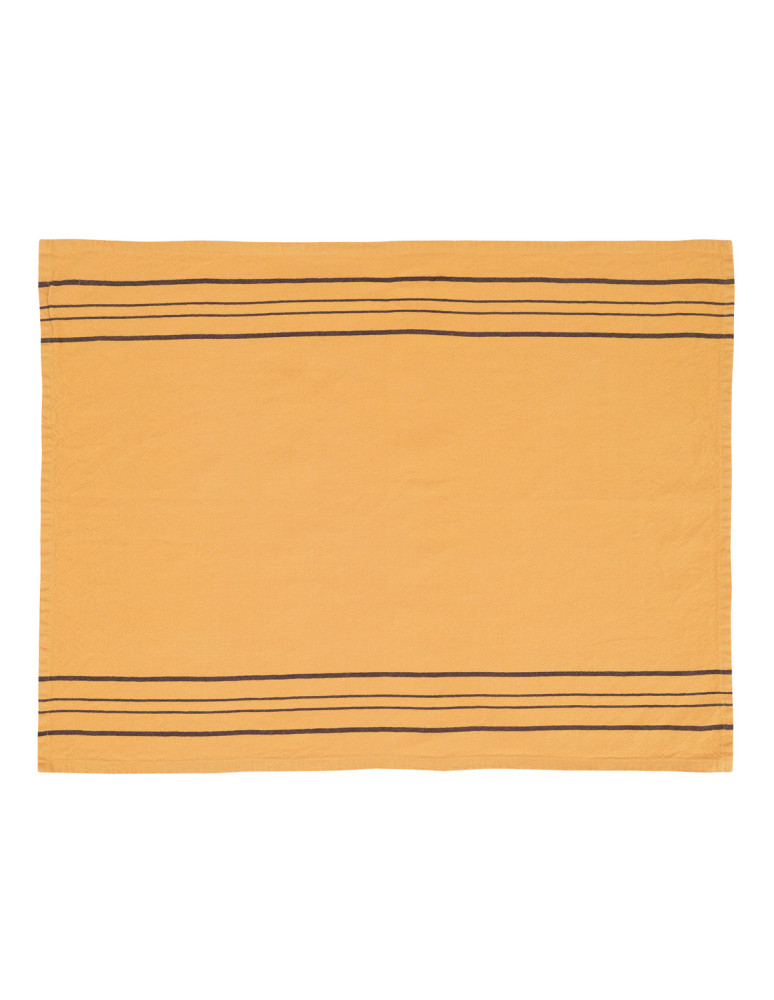 Lot de 3 torchons coton/lin larges...