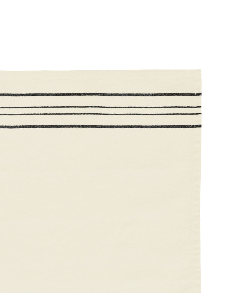 Lot de 3 torchons coton/lin larges...