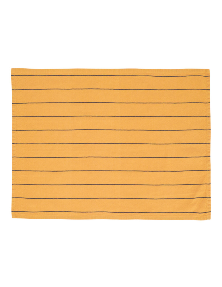 Lot de 3 torchons coton/lin fines...