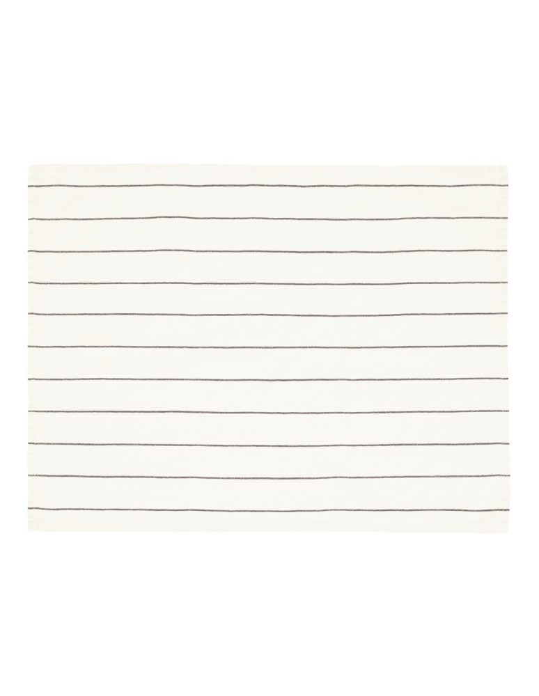 Lot de 3 torchons coton/lin fines...