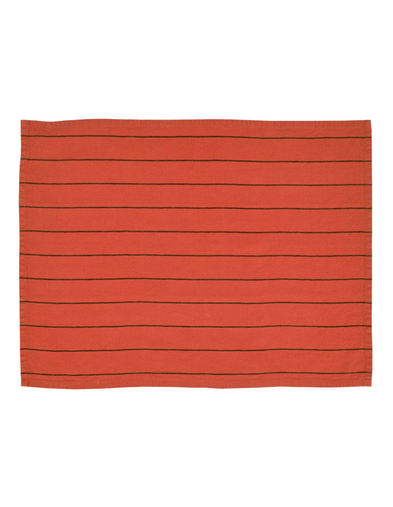 Lot de 3 torchons coton/lin fines...