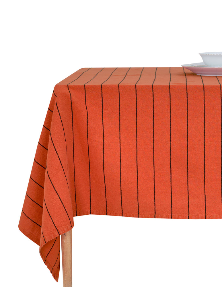 Nappe coton/lin SOFT STRIPES