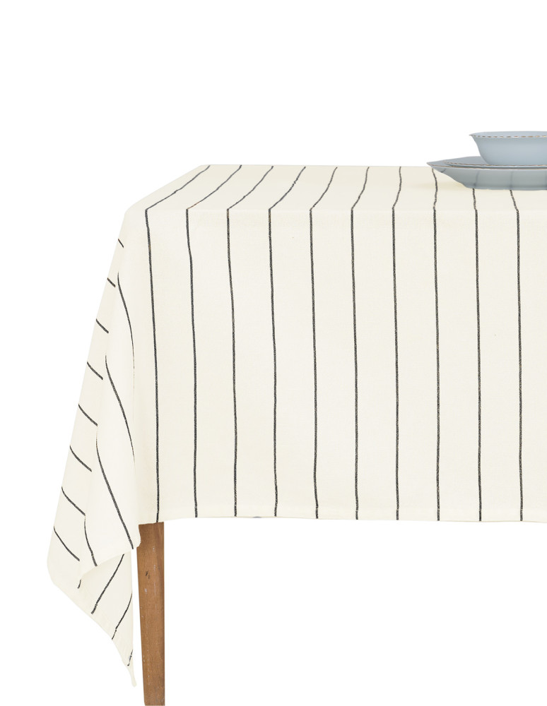 Nappe coton/lin SOFT STRIPES
