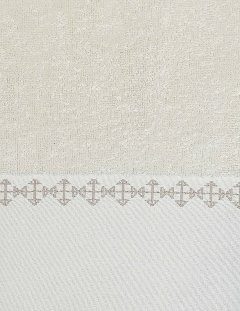 Serviette 50x100cm liteau jacquard ARROW