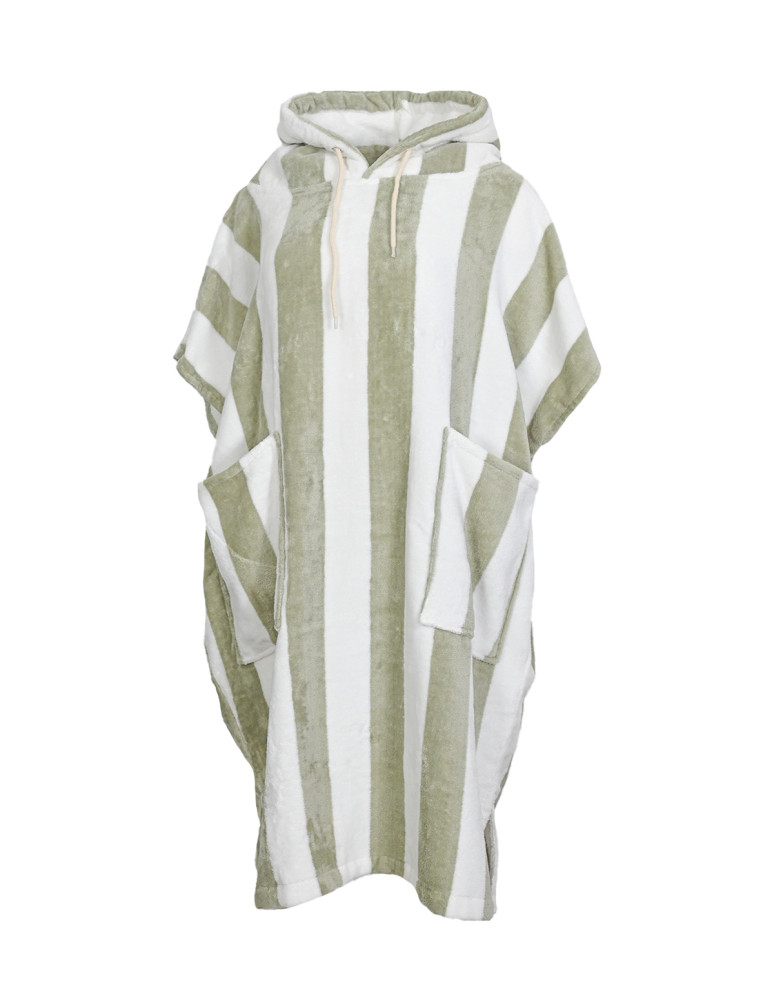 Poncho enfant capuche velour jacquard...