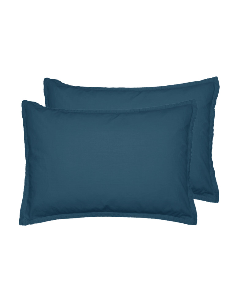 Lot de 2 taies d'oreiller Jersey de...