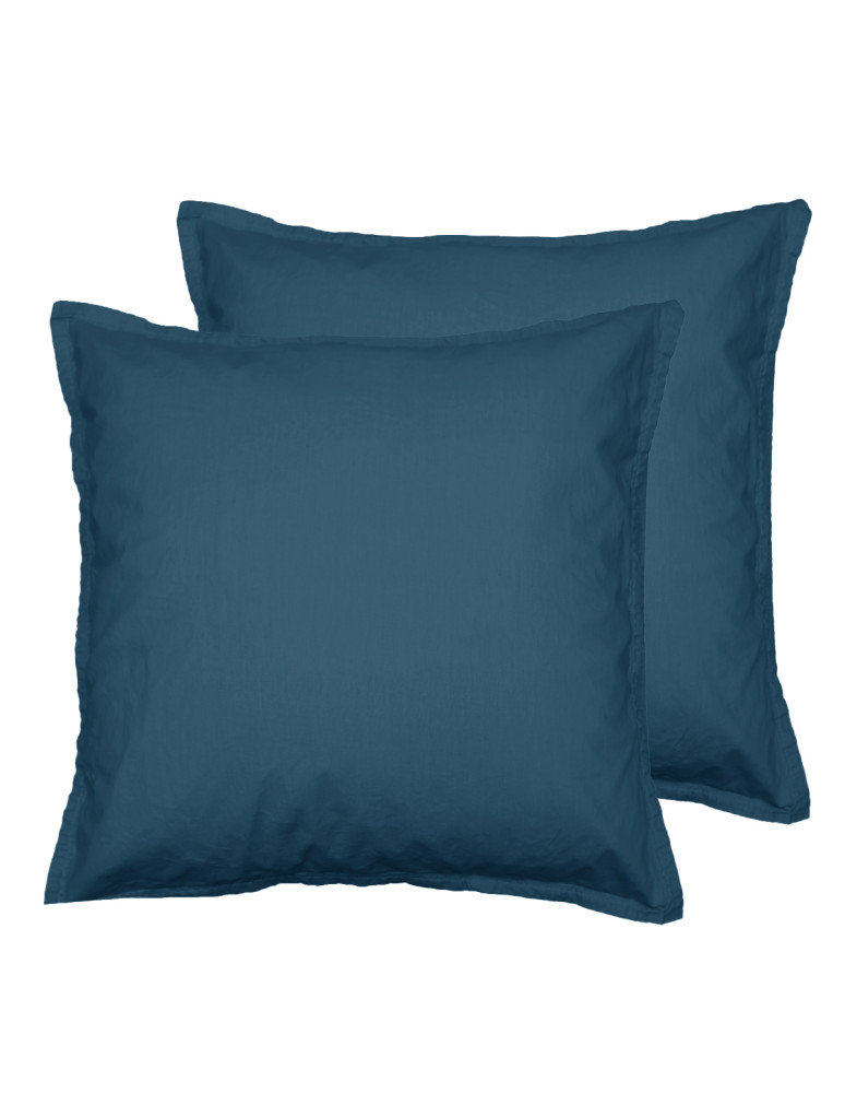 Lot de 2 taies d'oreiller Jersey de...