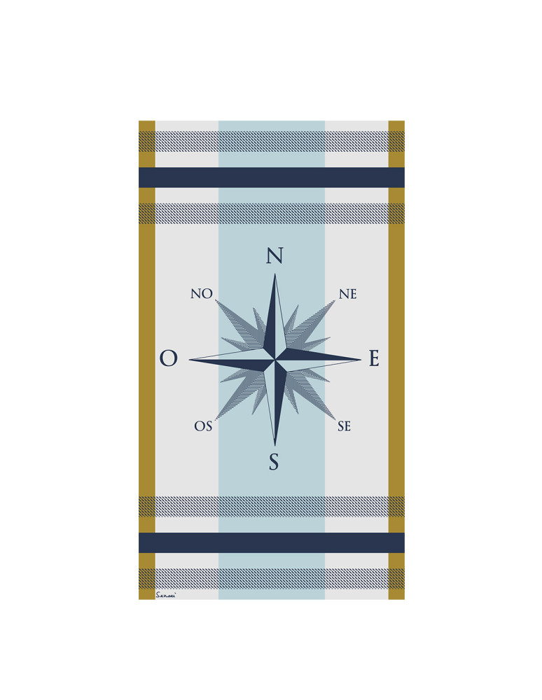 Drap de plage velours...