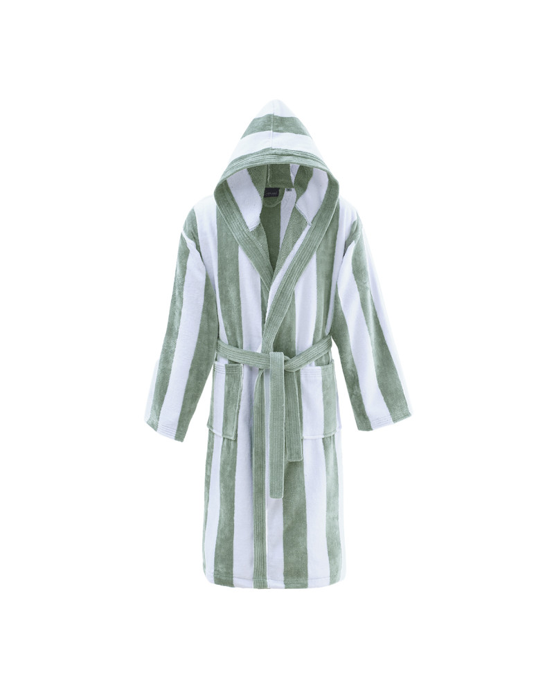 Peignoir adulte capuche velours...