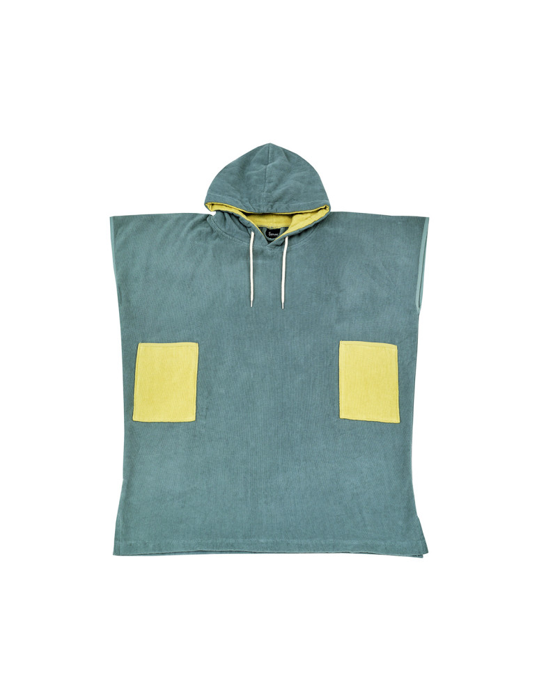 Poncho de plage adulte en velours BEACH