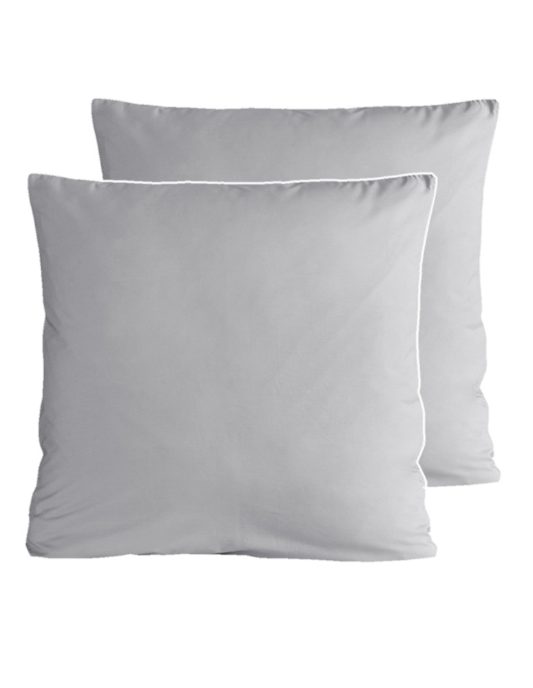 Lot 2 Taies Percale Unie Percale EASY...