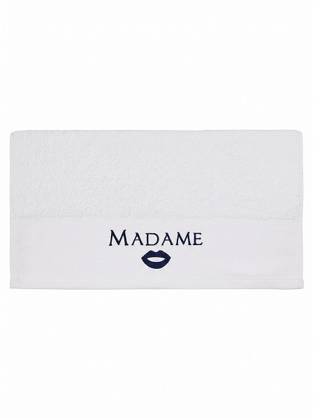 Serviette 50x100cm Brodée...