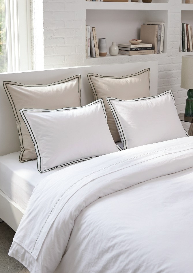 Housse de couette percale...