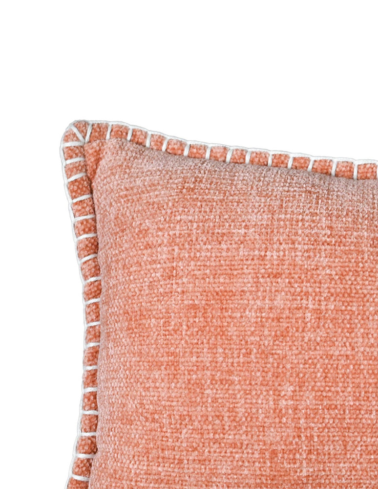 Coussin velours chenille point...
