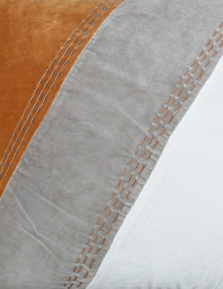 Coussin velours diagonale... 2