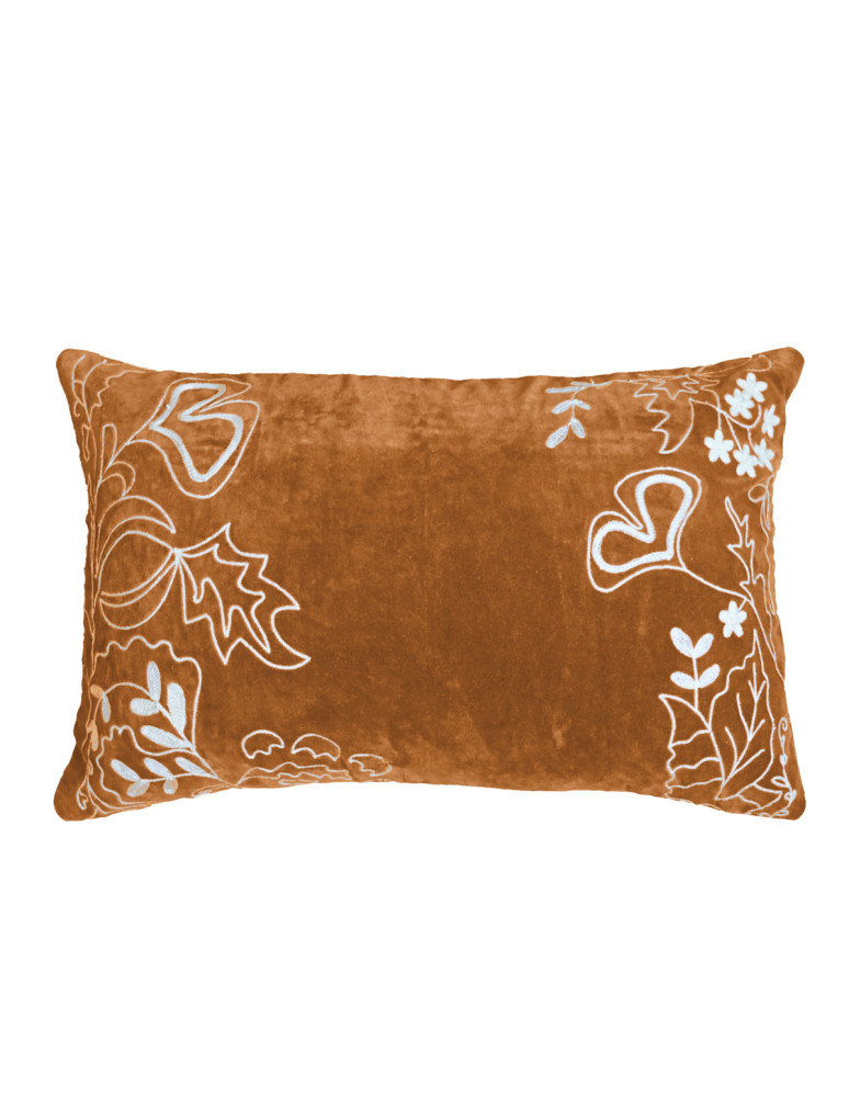 Coussin velours brodé 100%... 2