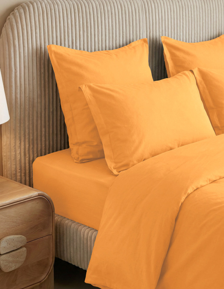 Housse de couette en percale lavée...