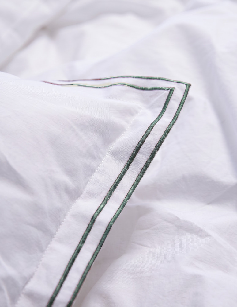 Taies d'oreiller percale 160 f/cm²...