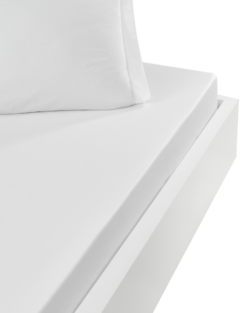 Drap housse percale 160... 2