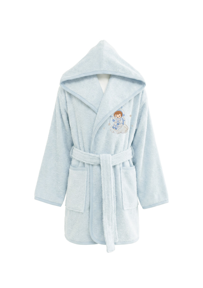 Peignoir enfant brodé COSMO