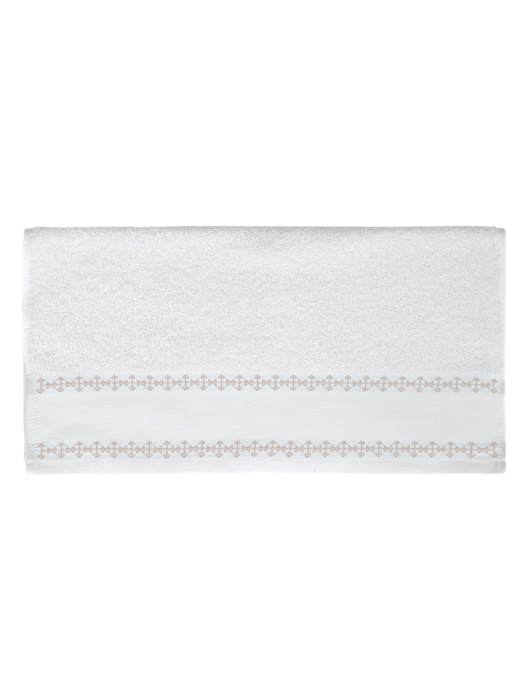 Serviette 50x100cm liteau jacquard ARROW