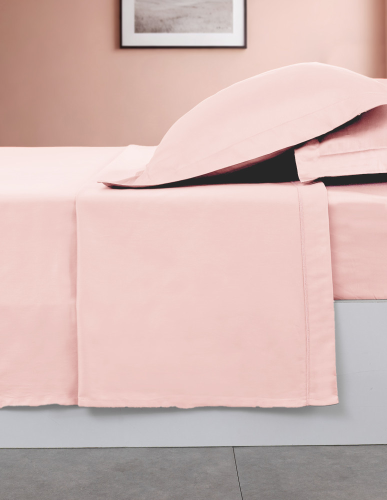 Drap plat en percale de coton easy...