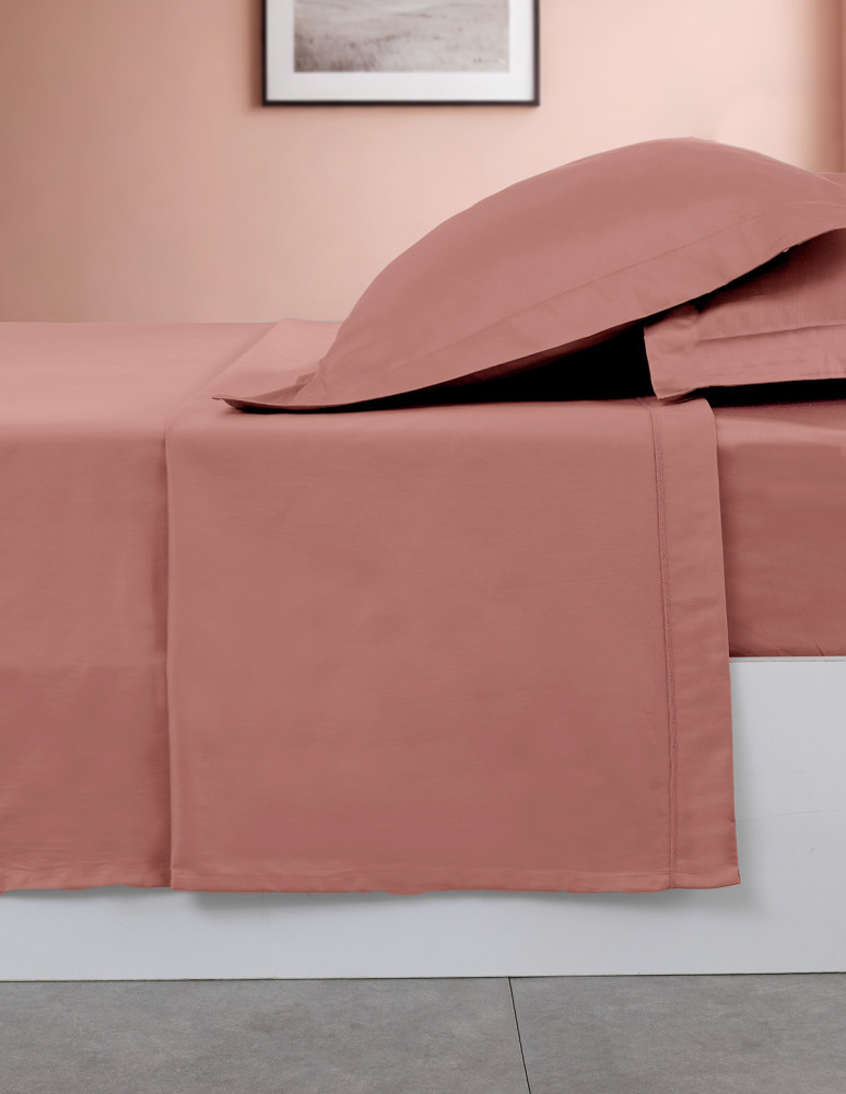 Drap plat en percale de coton easy...