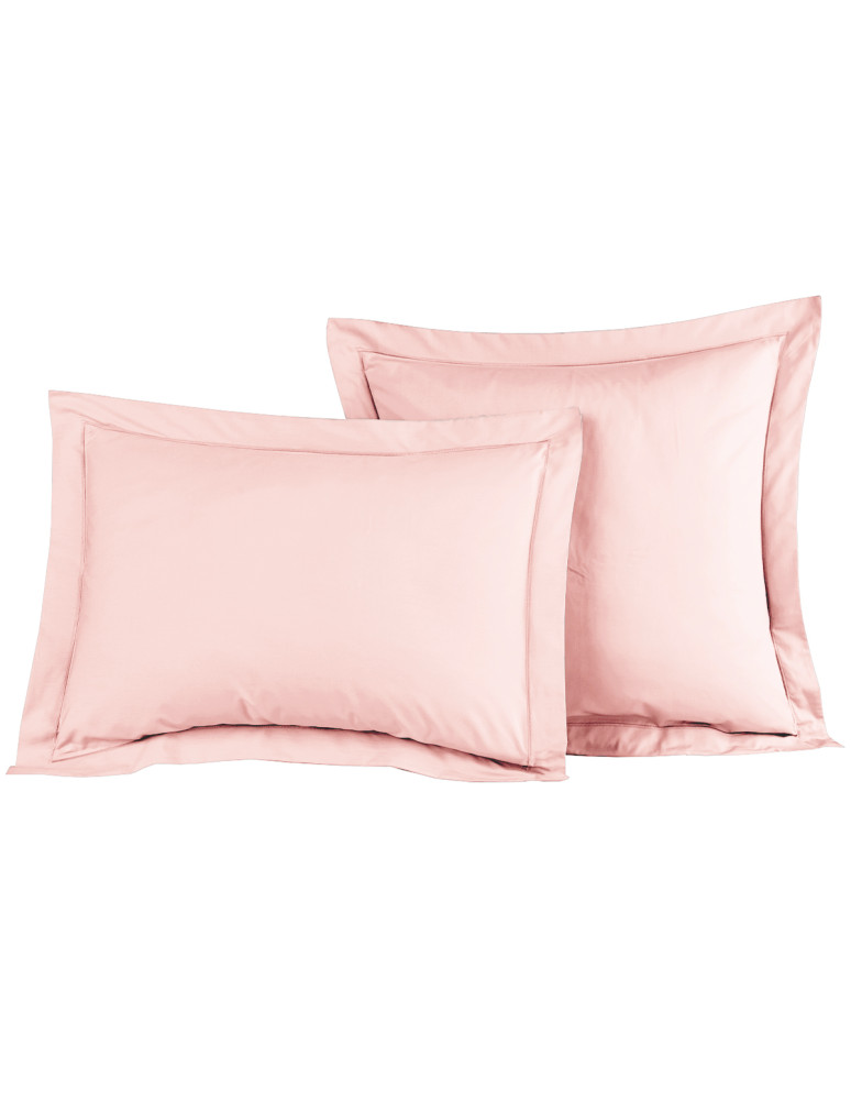 Lot de 2 taies d'oreiller en percale...
